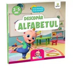 Coperta cărții Descopar alfabetul (3-5 ani)