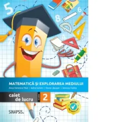Coperta cărții Matematica si explorarea mediului, caiet de lucru pentru clasa a II-a