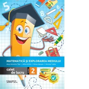 Coperta cărții Matematica si explorarea mediului, caiet de lucru pentru clasa a II-a