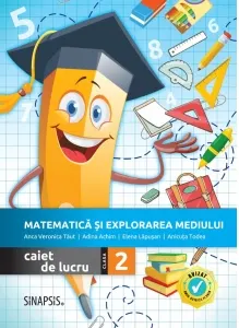 Coperta cărții Matematica si explorarea mediului, caiet de lucru pentru clasa a II-a