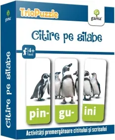Coperta cărții TrioPuzzle: Citire pe silabe