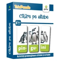 Coperta cărții TrioPuzzle: Citire pe silabe