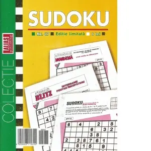 Coperta cărții Sudoku Colectie, Nr.47/2023