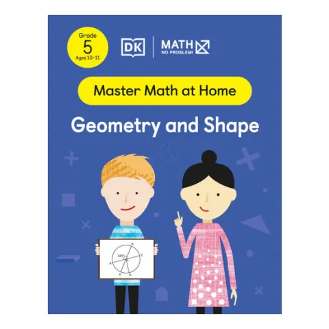 Coperta cărții Math - No Problem! Geometry and Shape, Grade 5 Ages 10-11