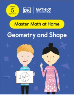Coperta cărții Math - No Problem! Geometry and Shape, Grade 5 Ages 10-11