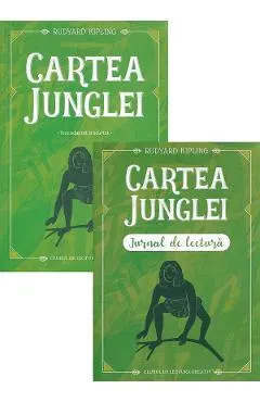 Coperta cărții Cartea junglei + Jurnal de lectura