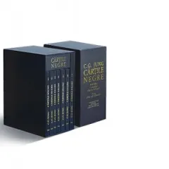Coperta cărții Cartile Negre - C.G. Jung. 7 volume, cutie personalizata