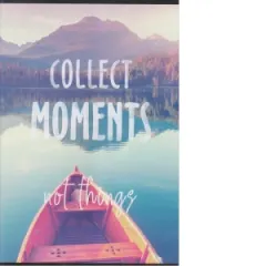 Coperta cărții Caiet studentesc A4, 50 file, liniatura dictando, Collect moments not things