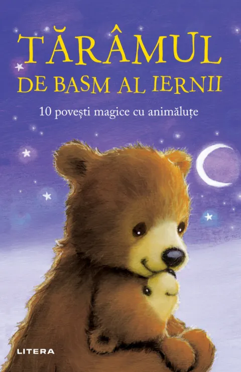 Coperta cărții Tărâmul de basm al iernii. 10 povești magice cu animăluțe