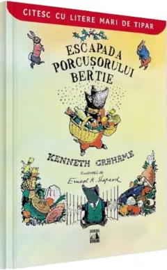 Coperta cărții Escapada porcusorului Bertie