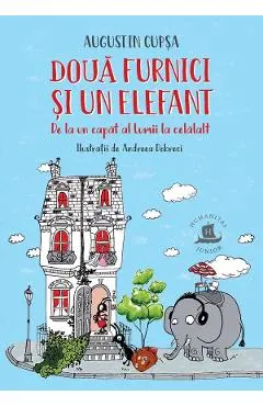 Coperta cărții Doua furnici si un elefant