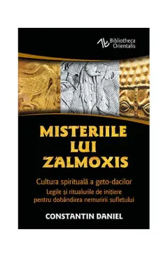 Coperta cărții Misteriile lui Zalmoxis