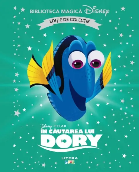 Coperta cărții In cautarea lui Dory. Disney. Biblioteca magica. Editie de colectie