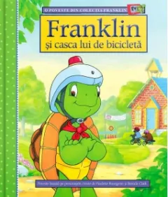 Coperta cărții Franklin și casca lui de bicicletă