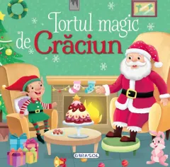 Coperta cărții Tortul magic de Crăciun