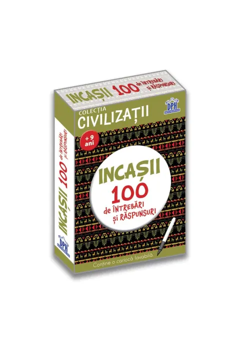 Coperta cărții Civilizatii: Incasii - 100 de intrebari si raspunsuri