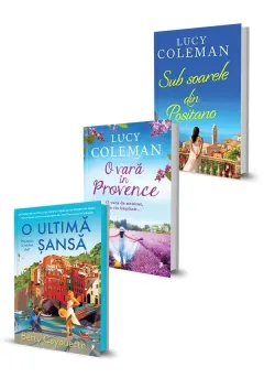 Coperta cărții Pachet Sub soarele din Positano + O vara in Provence + O ultima sansa. Set 3 carti