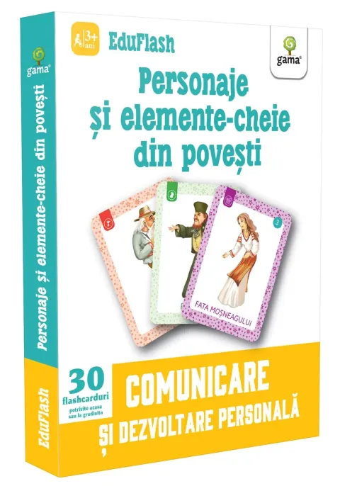 Coperta cărții Personaje si elemente-cheie din povesti