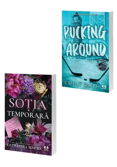 Coperta cărții Pachet Sotia temporara + Pucking Around. Set 2 carti