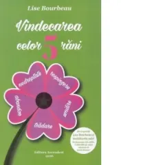 Coperta cărții Vindecarea celor 5 rani: respingere, tradare, umilire, nedreptate, abandon