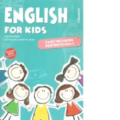 Coperta cărții English for kids. Caiet de lucru pentru clasa I (editie 2020)