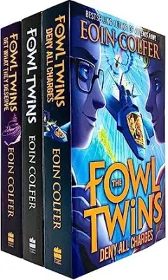 Coperta cărții The Fowl Twins Series 3 Books Collection Set, EOIN COLFER