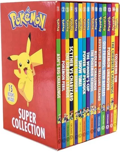 Coperta cărții Pokemon Super 15 Book Collection