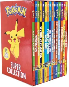 Coperta cărții Pokemon Super 15 Book Collection