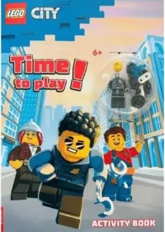 Coperta cărții LEGO City: Time to Play! Activity Book