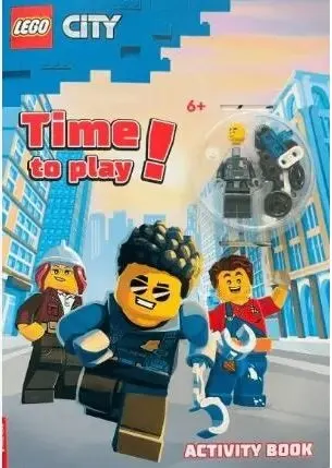 Coperta cărții LEGO City: Time to Play! Activity Book