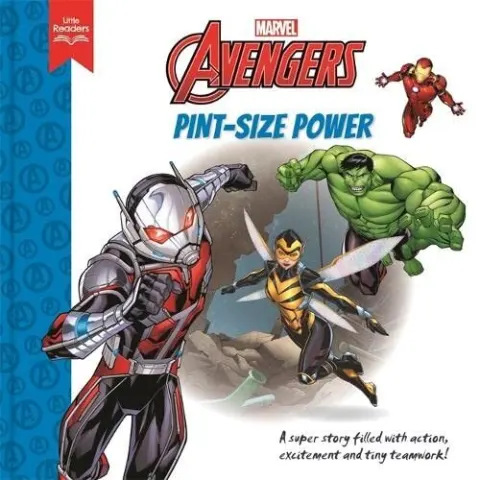 Coperta cărții Marvel Avengers Story Book Little Readers For Kids Pint Size Power