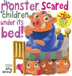 Coperta cărții The Monster Scared of Children Under Its Bed!