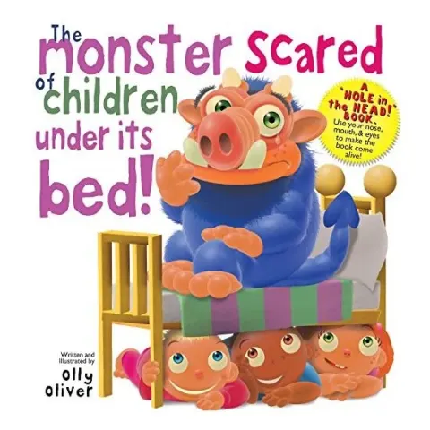 Coperta cărții The Monster Scared of Children Under Its Bed!