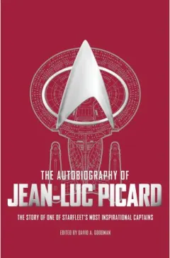 Coperta cărții The Autobiography of Jean Luc Picard