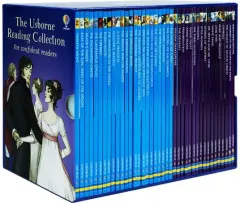 Coperta cărții Usborne Confident Readers - Reading Library - 40 Books Box Set (Purple)