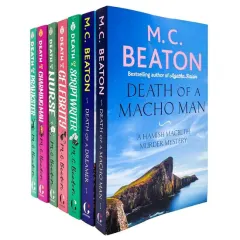 Coperta cărții M C Beaton Hamish Macbeth Series Collection 7 Books Set (series 2) (death Of A Prankster, Death Of A Charming Man, Death Of A Macho Man, Death Of A Scriptwriter, Death Of A Celebrity, Death Of A Dreamer, Death Of A Nurse)
