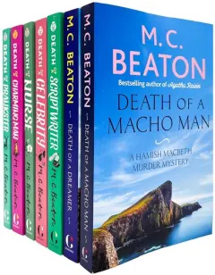 Coperta cărții M C Beaton Hamish Macbeth Series Collection 7 Books Set (series 2) (death Of A Prankster, Death Of A Charming Man, Death Of A Macho Man, Death Of A Scriptwriter, Death Of A Celebrity, Death Of A Dreamer, Death Of A Nurse)