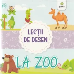 Coperta cărții Lectii de desen - La zoo