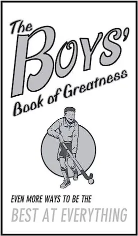 Coperta cărții The boys' book of greatness