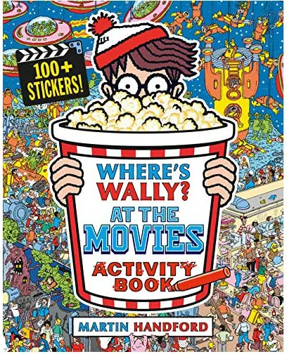 Coperta cărții Where's Wally? At the Movies Activity Book