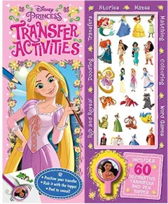 Coperta cărții Disney Princess: Transfer Activities