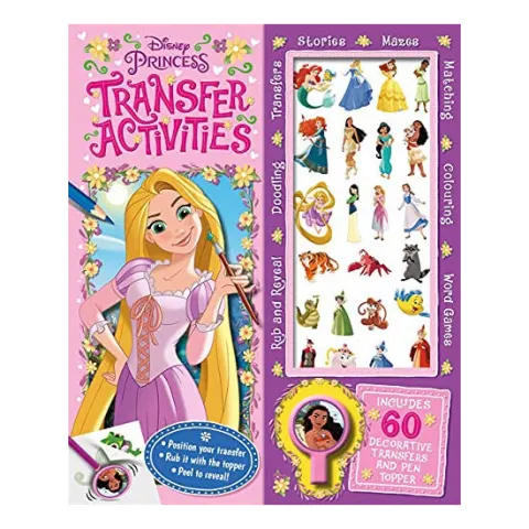 Coperta cărții Disney Princess: Transfer Activities