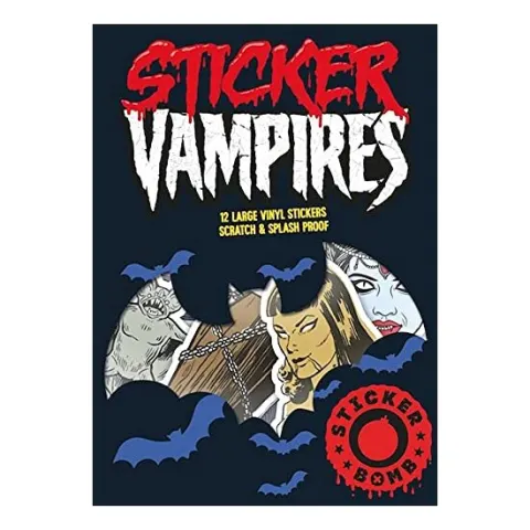 Coperta cărții Sticker Vampires, Studio Rarekwai Staff