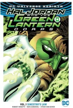 Coperta cărții Hal Jordan and the Green Lantern Corps, Vol. 1, Robert Venditti