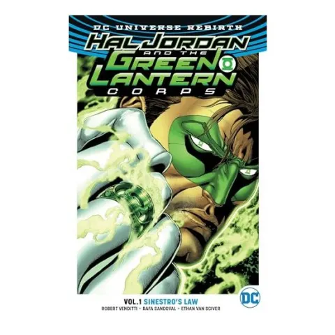 Coperta cărții Hal Jordan and the Green Lantern Corps, Vol. 1, Robert Venditti