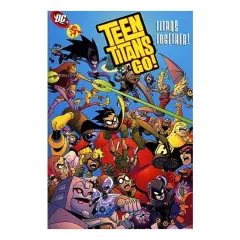 Coperta cărții Teen titans go!, J. Torres