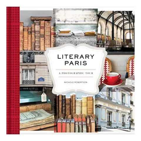 Coperta cărții Literary Paris, Nichole Robertson