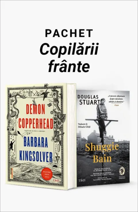 Coperta cărții Pachet Copilării frânte. Demon Copperhead/Shuggie Bain - Barbara Kingsolver