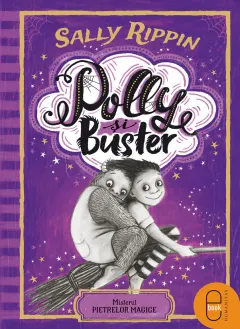 Coperta cărții Polly și Buster. Misterul pietrelor magice (pdf)
