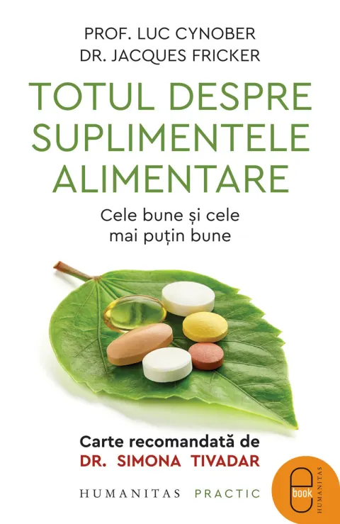 Coperta cărții Totul despre suplimentele alimentare. Cele bune și cele mai puțin bune (pdf)